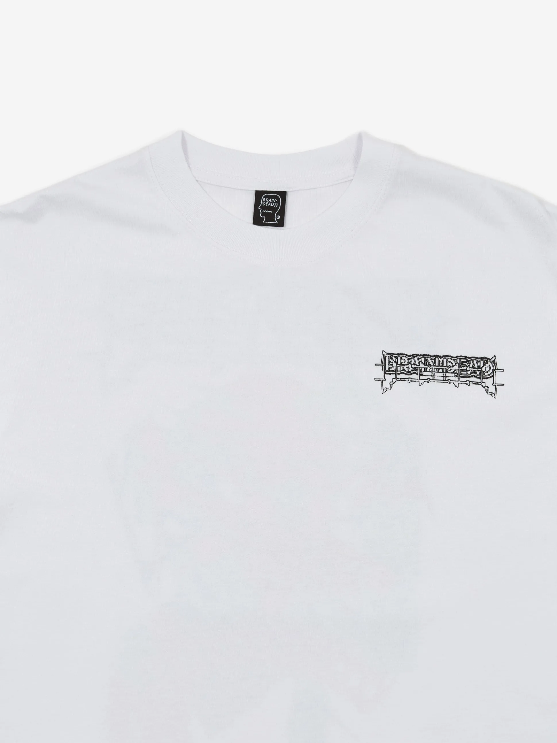 Brain Dead Helicopter T-Shirt - White