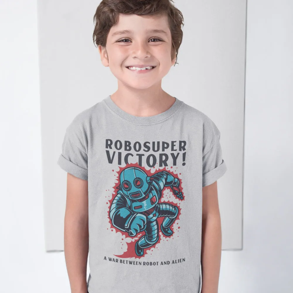 Kids Boys Robosuper Victory T-Shirt