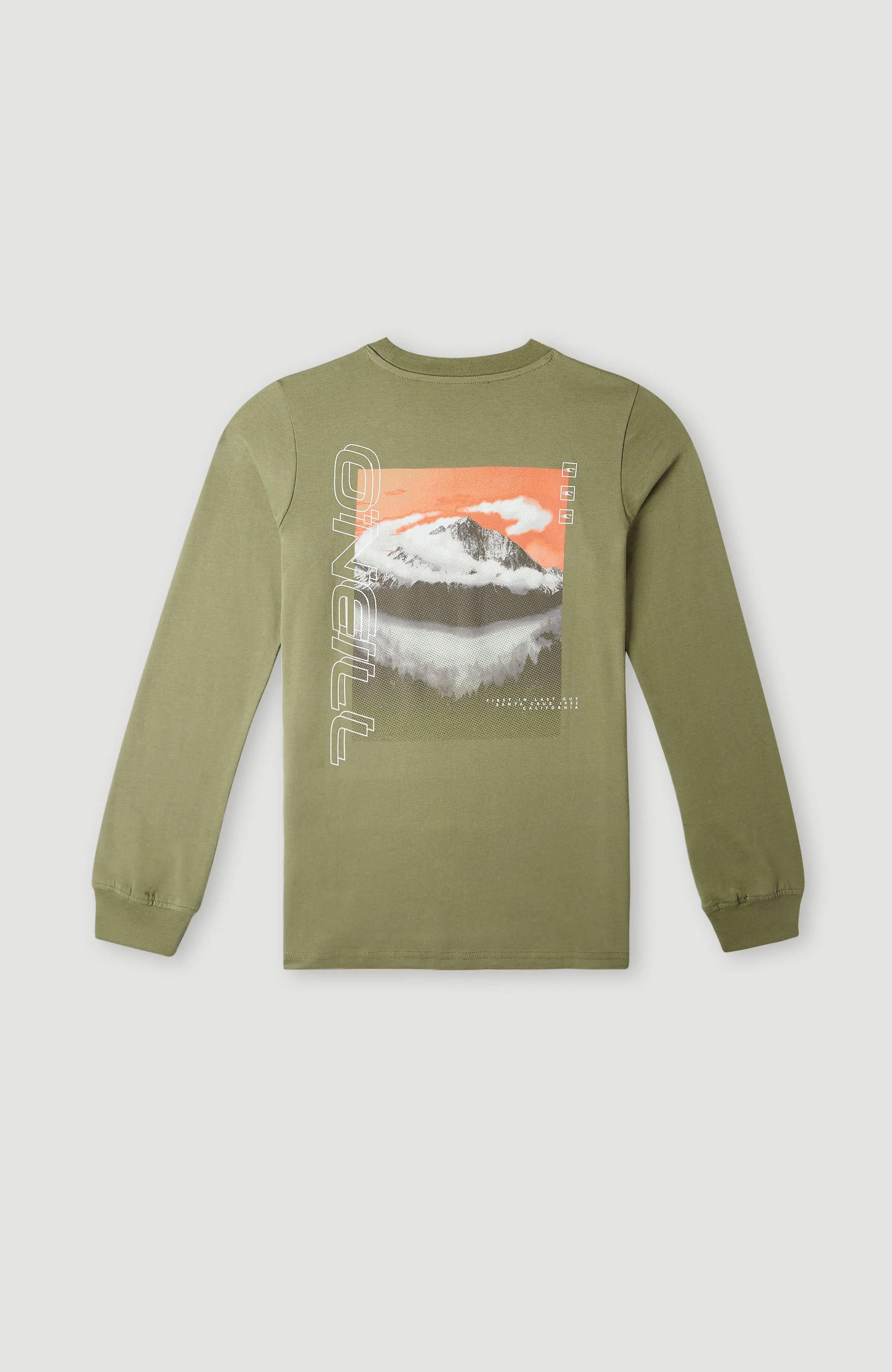 Seaview Long-Sleeve T-Shirt | Deep Lichen Green