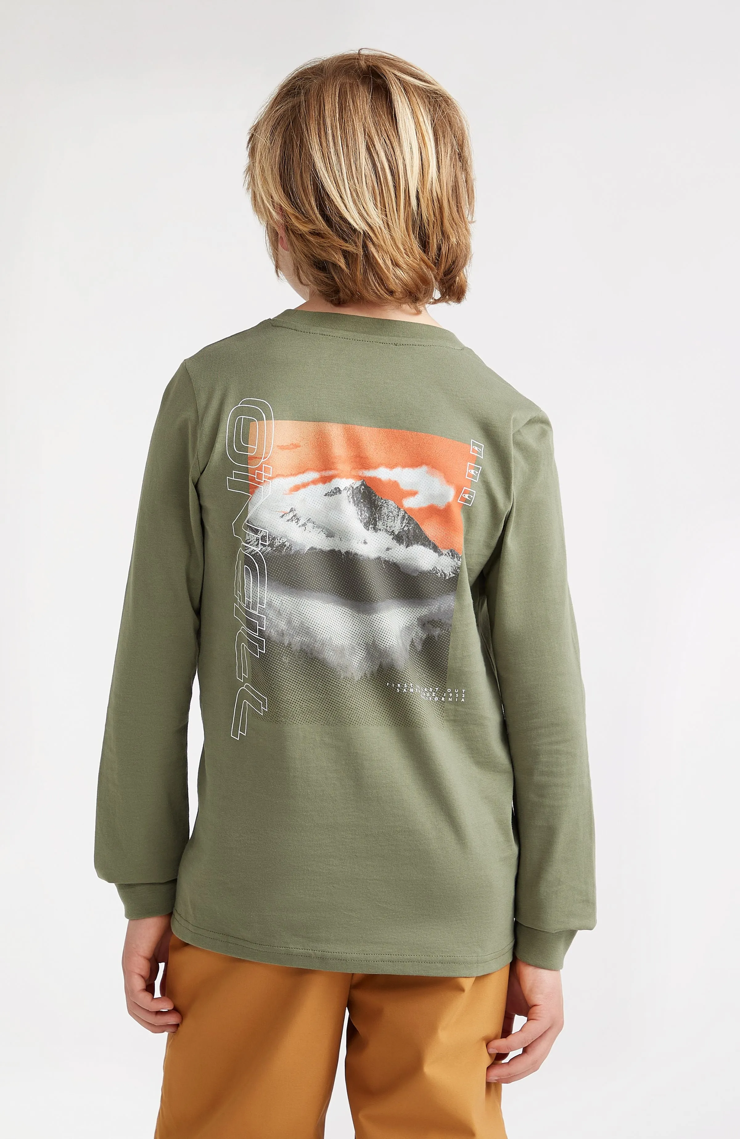 Seaview Long-Sleeve T-Shirt | Deep Lichen Green