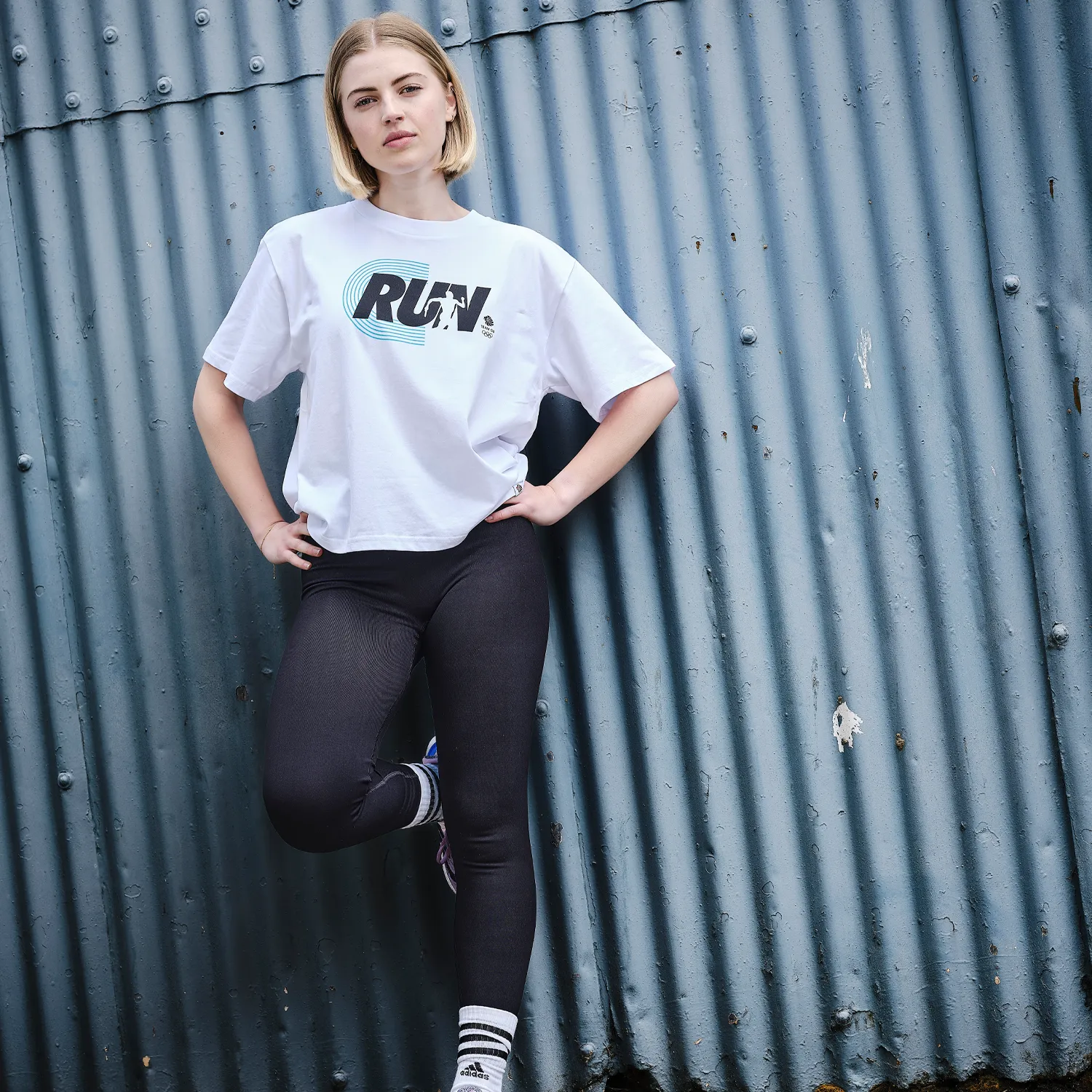 Team GB Athlétisme White Women's T-shirt - Limited Edition