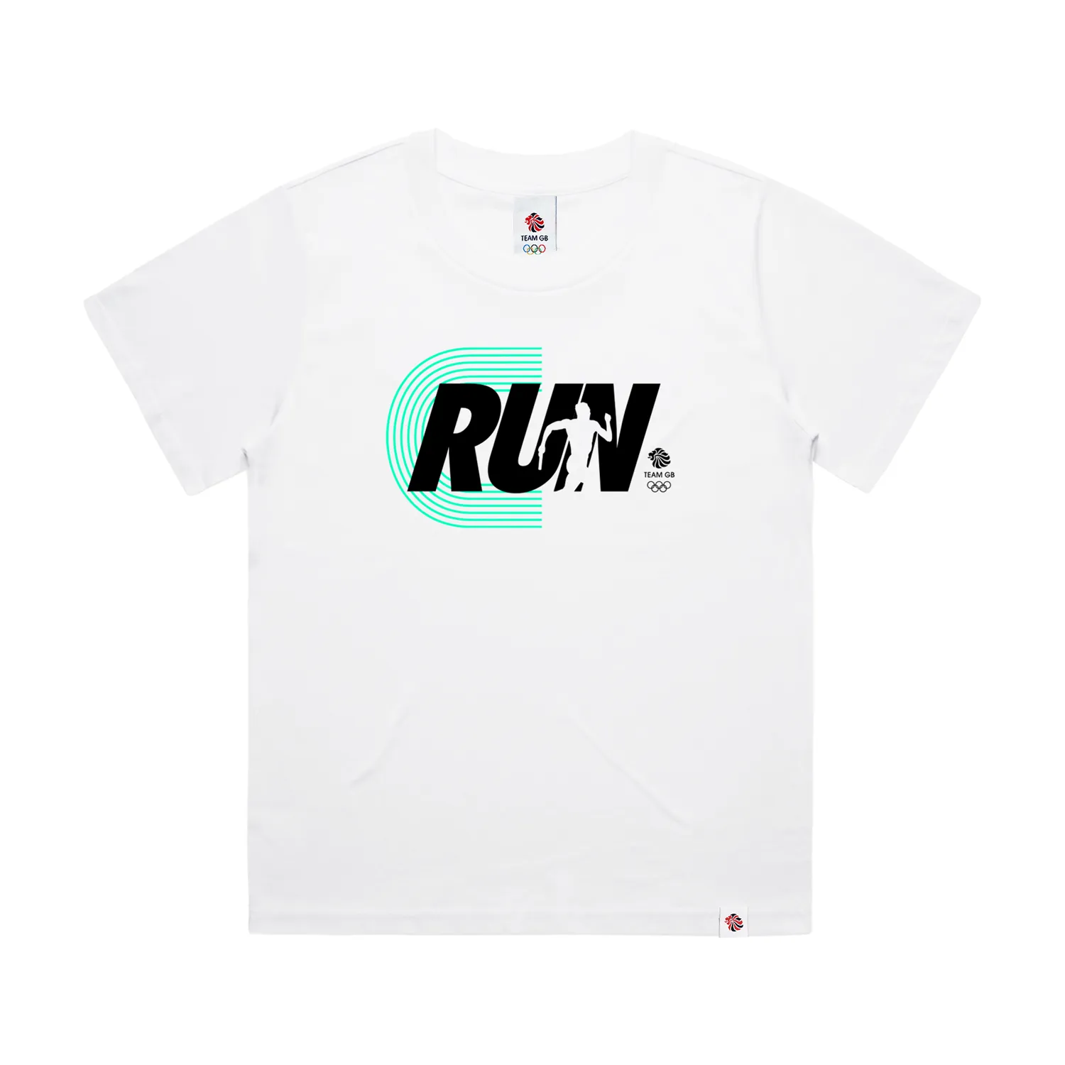Team GB Athlétisme White Women's T-shirt - Limited Edition