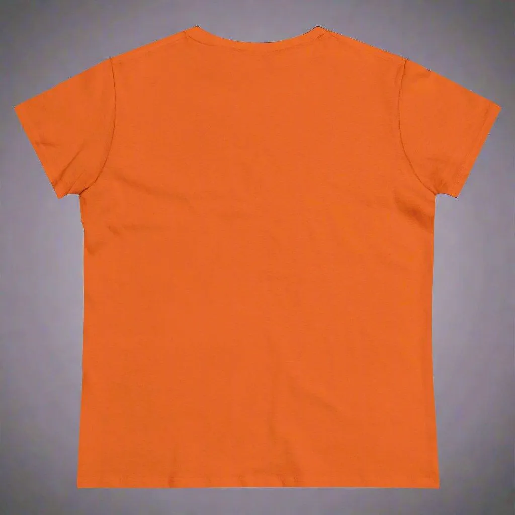 Whimsical Witch Cat Halloween Tee — Women's T-shirt